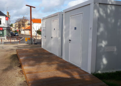 Mairie de Saint Brévin – Modules sanitaires
