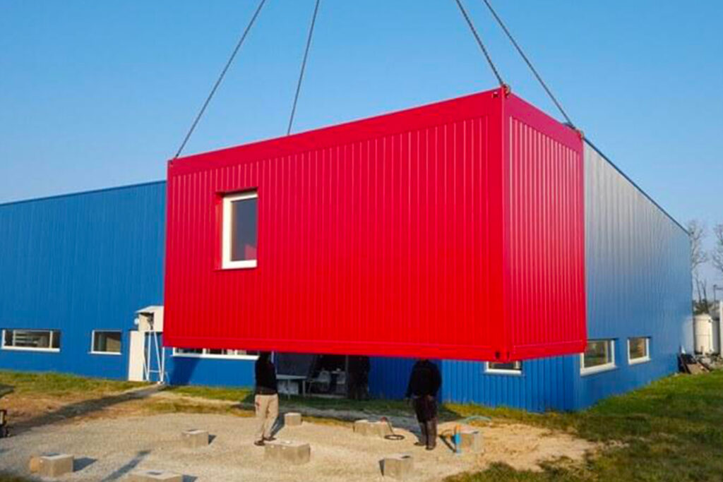 Salle de pause modulaire