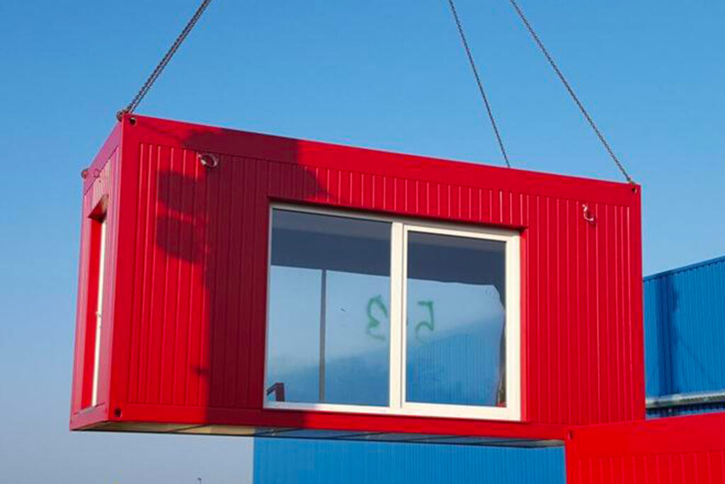 Salle de pause modulaire