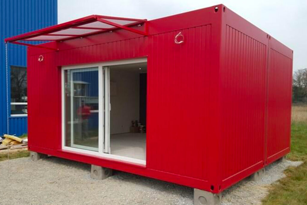 Salle de pause modulaire