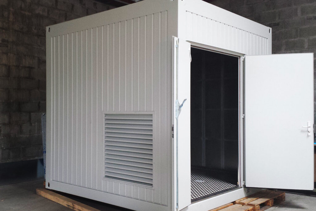 Shelter technique préfabriqué