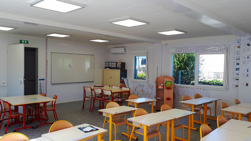 Ecole-modulaire Classe modulaire