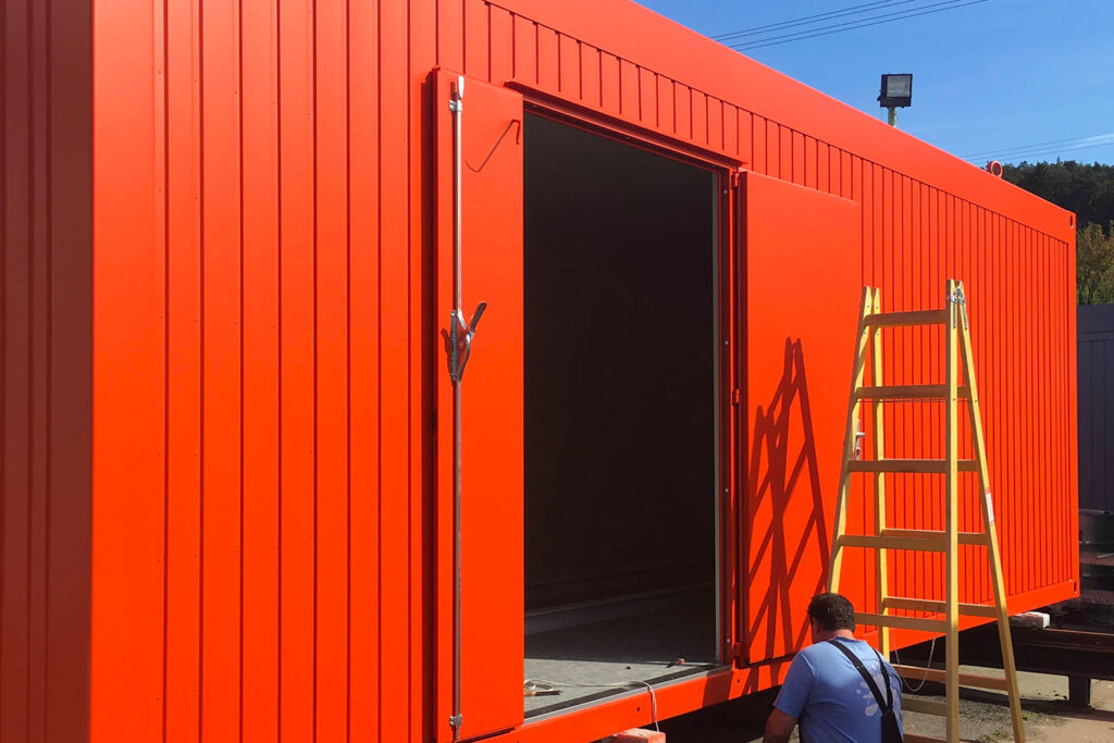 Shelter data center préfabriqué