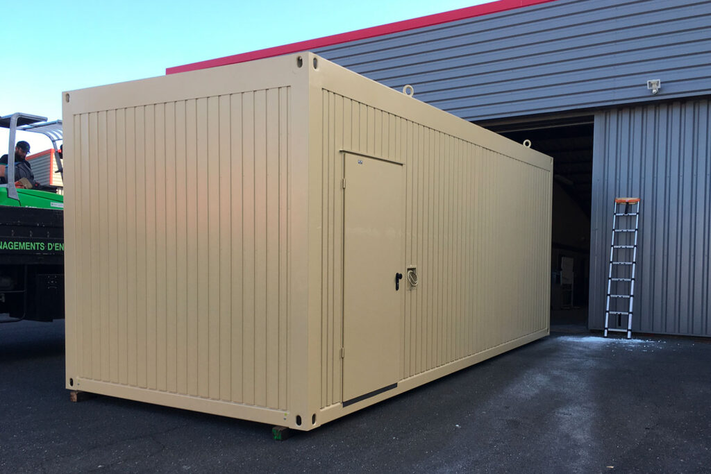 Shelter technique préfabriqué