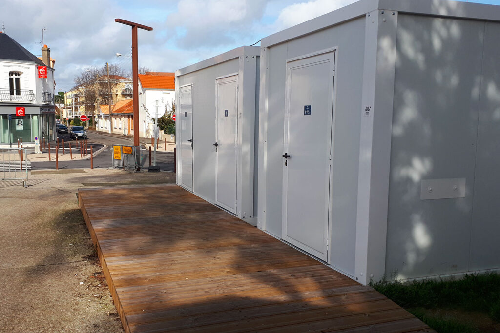 Modules sanitaires préfabriqués