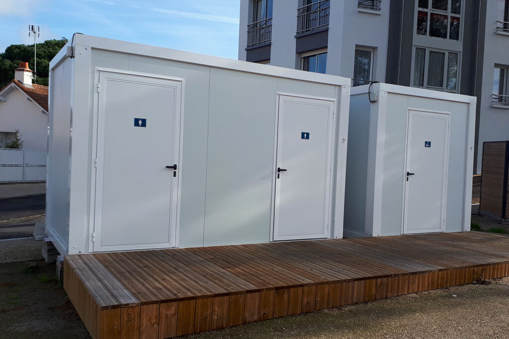 Modules sanitaires préfabriqués