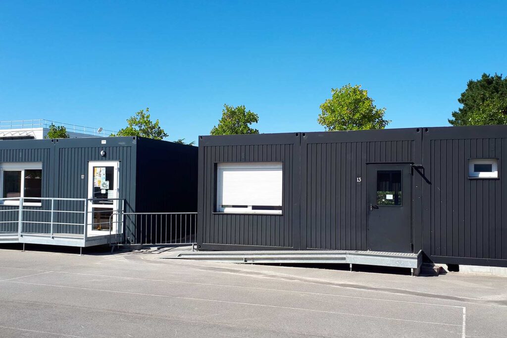 Salle de classe modulaire