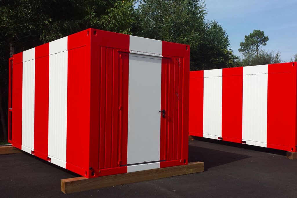 Shelter technique préfabriqué