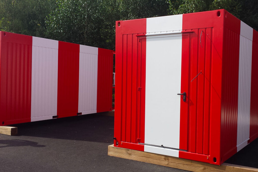 Shelter technique préfabriqué