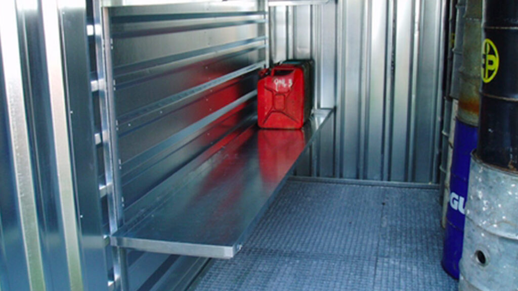 shelter-stockage-produits-chimiques Shelter de stockage produits chimiques