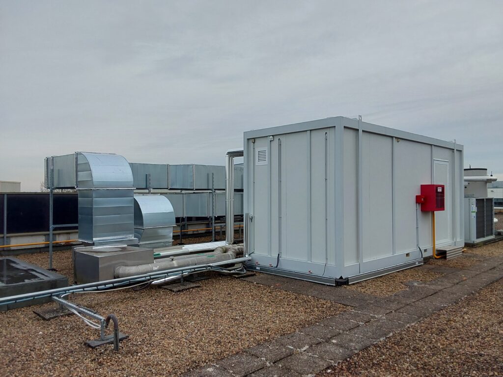 Shelter chaufferie