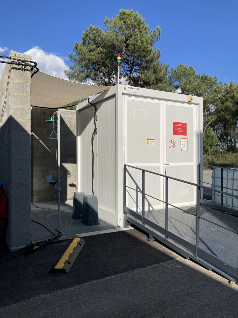 Container stockage produits dangereux