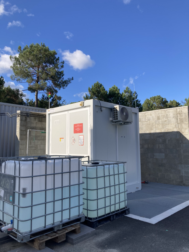 Container stockage produits dangereux