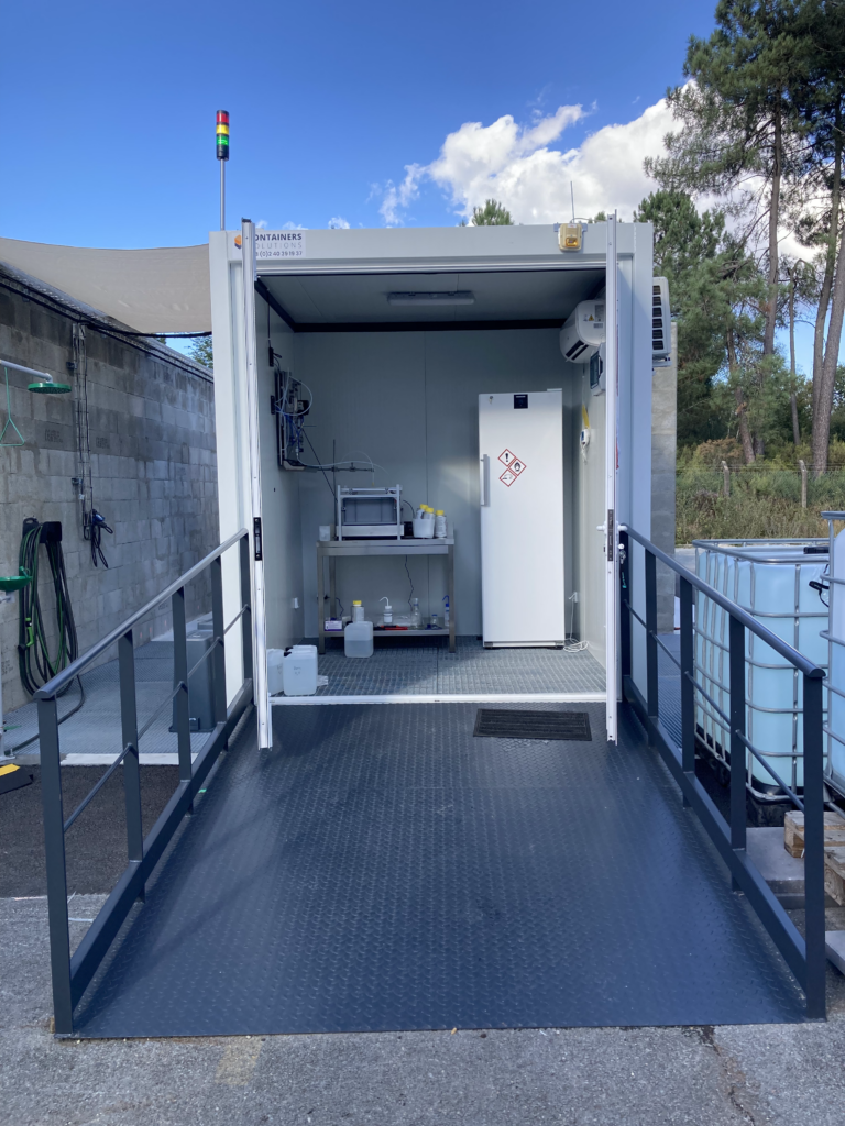 Container stockage produits dangereux