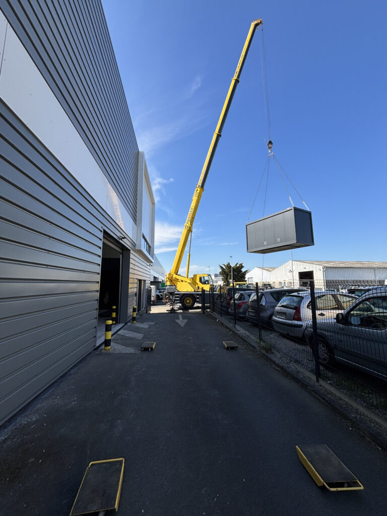 Vestiaires terrain de padel