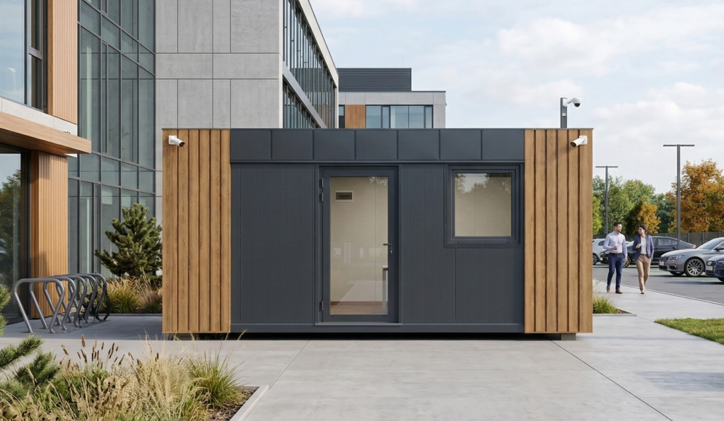 Container 20 pieds aménagé en studio