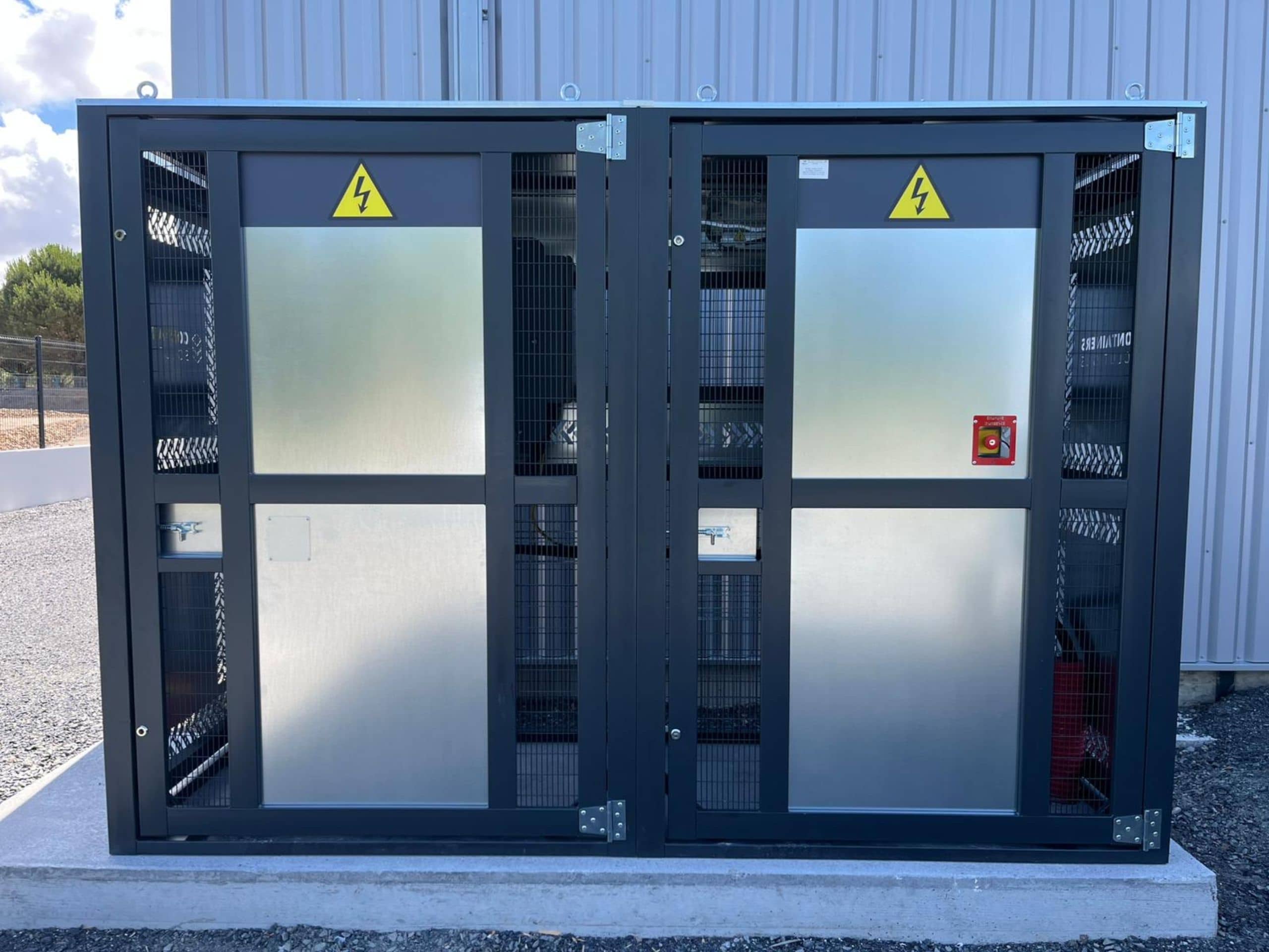 Container de stockage en kit