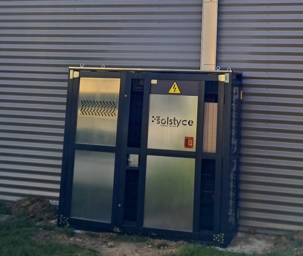 Shelter photovoltaïque slim
