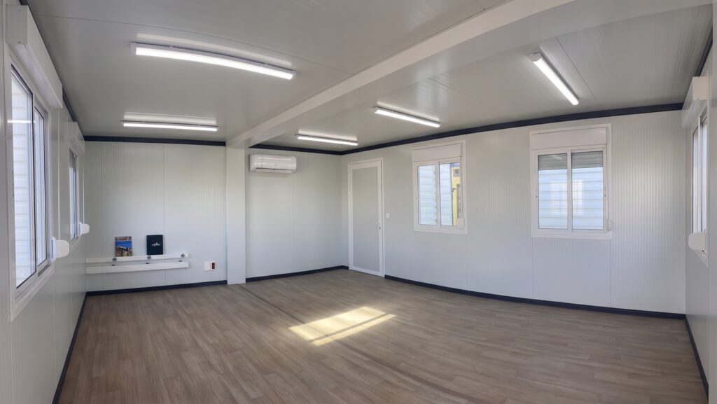 SOGEA - Salles de pause modulaires de chantier