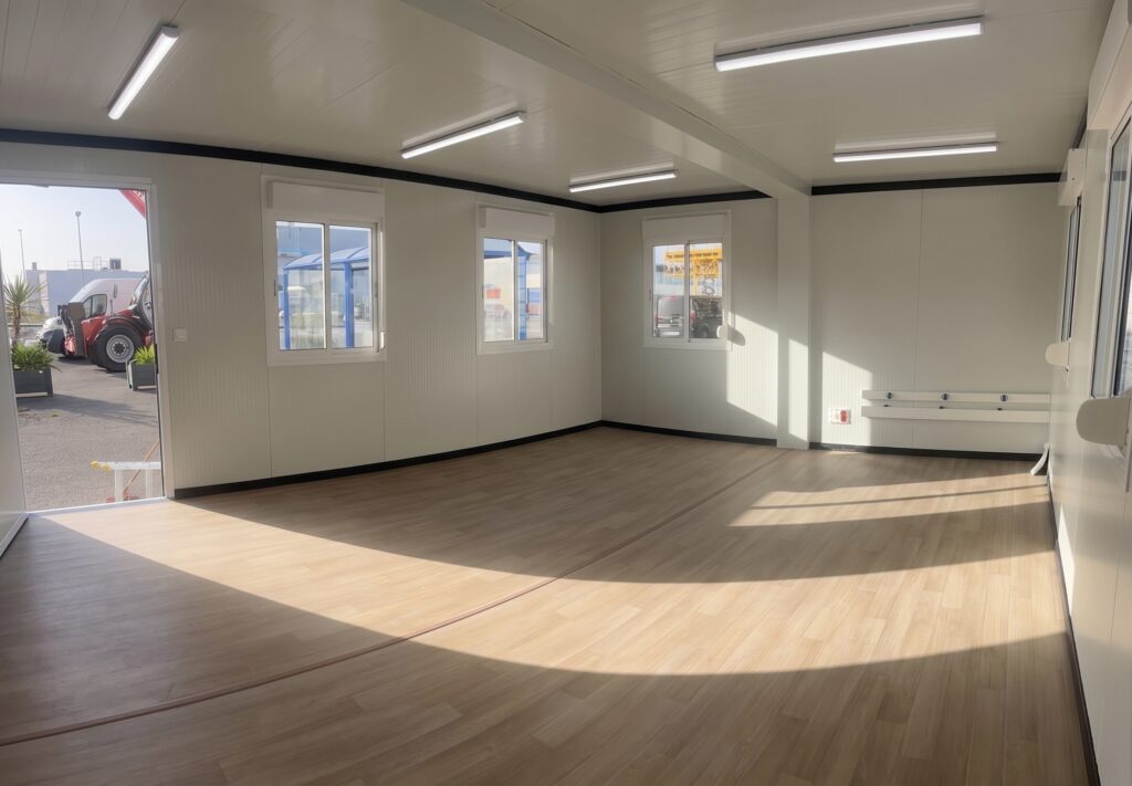 SOGEA - Salles de pause modulaires de chantier