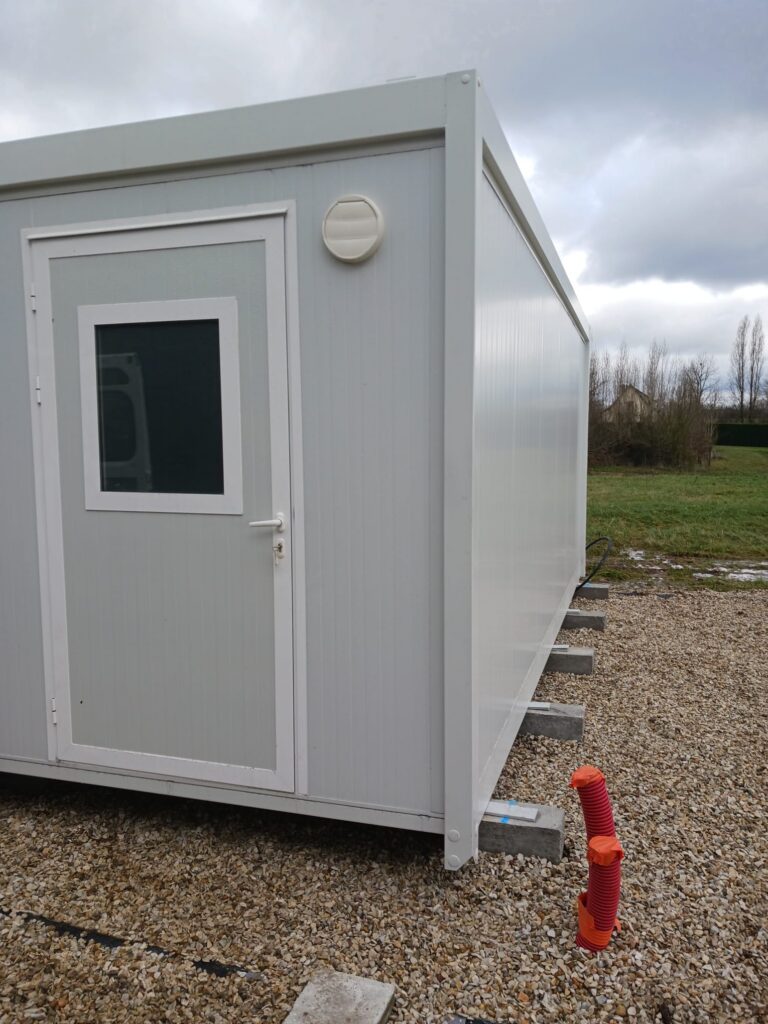 Nouansport - Base vie et vestiaires de chantier