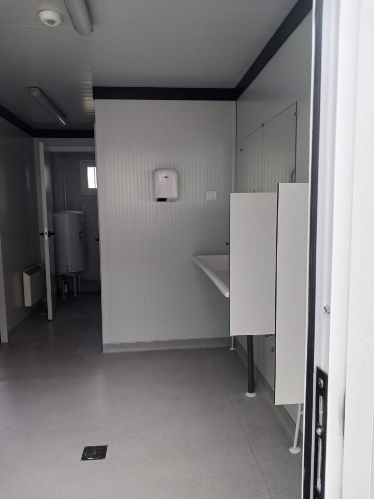 Nouansport - Base vie et vestiaires de chantier