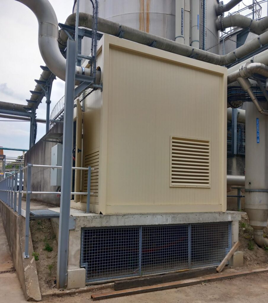 2 shelters hydrauliques - Engie Solutions France