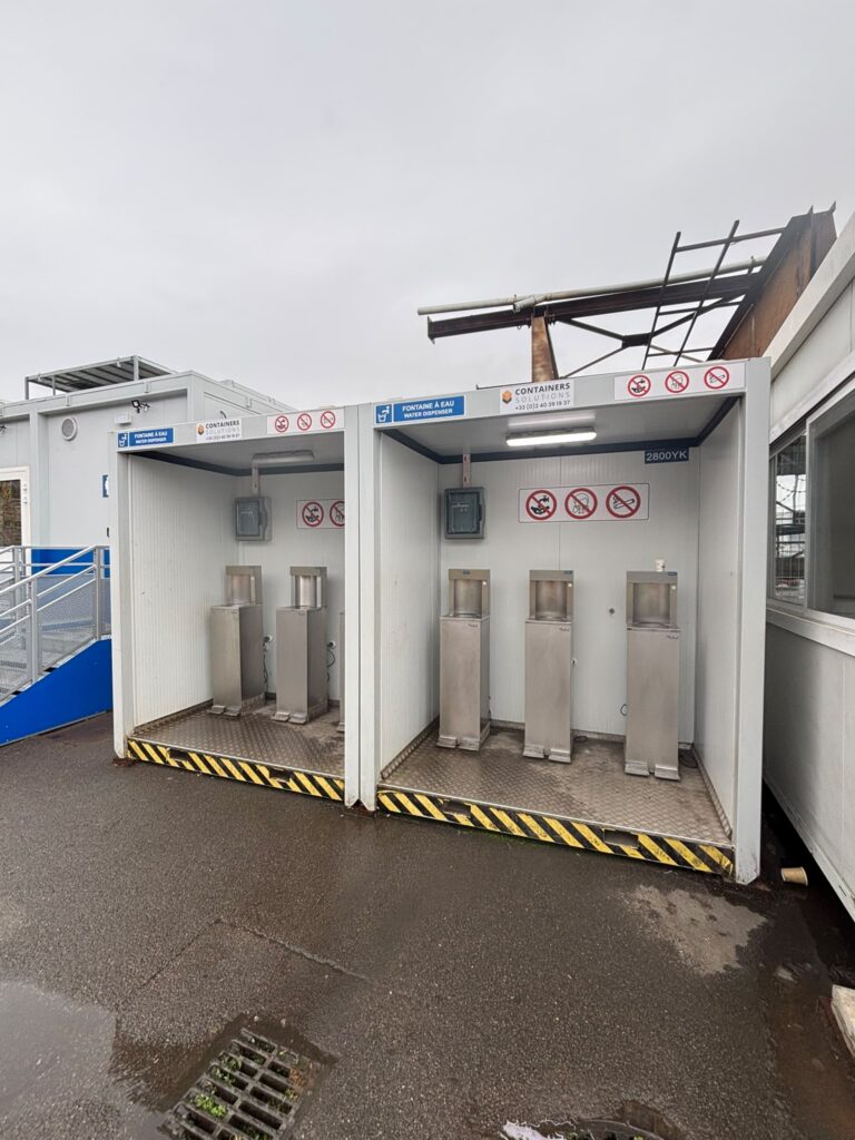 Chantiers de l'Atlantique : 36 Guérites de protection pour fontaines à eau